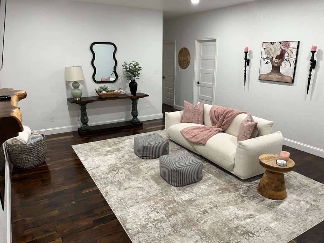 Upstairs Living