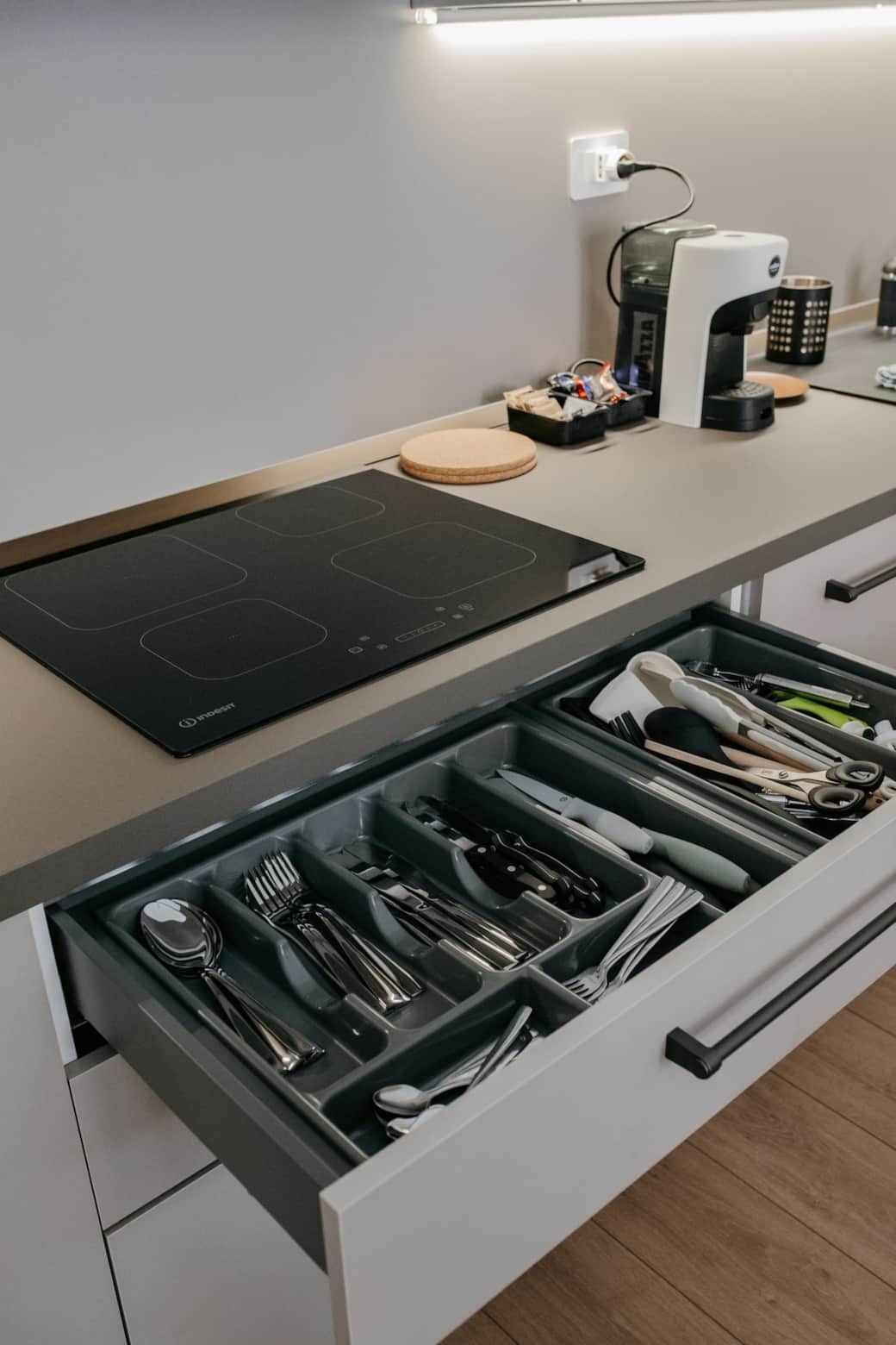 Vasta gamma di utensili da cucina, per sentirsi come a casa propria