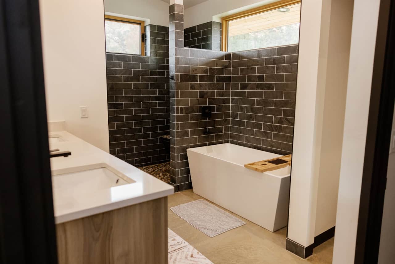 Master bathroom
