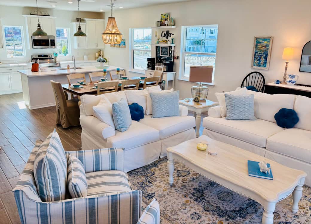Windows galore to enjoy views of the coastal waters