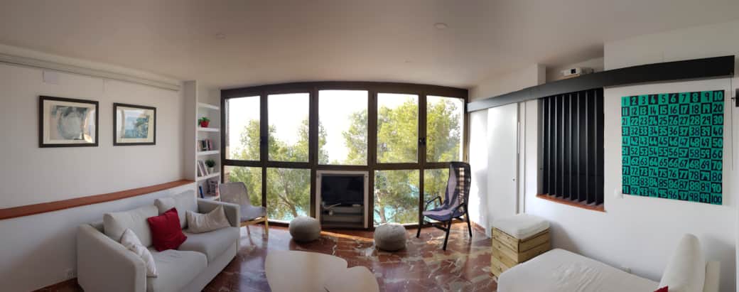 Panoramic View of Living Room Panoramic View of Living Room