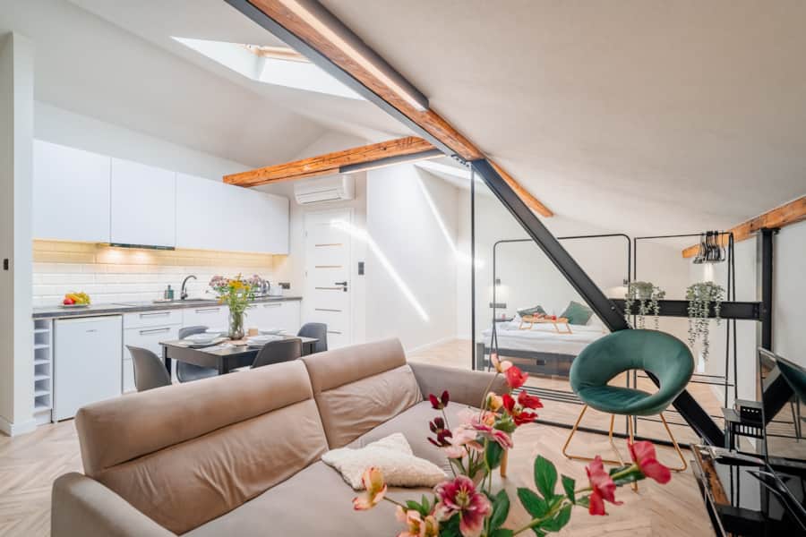 SkyLight Suites Kraków 12 — wnętrze apartamentu
