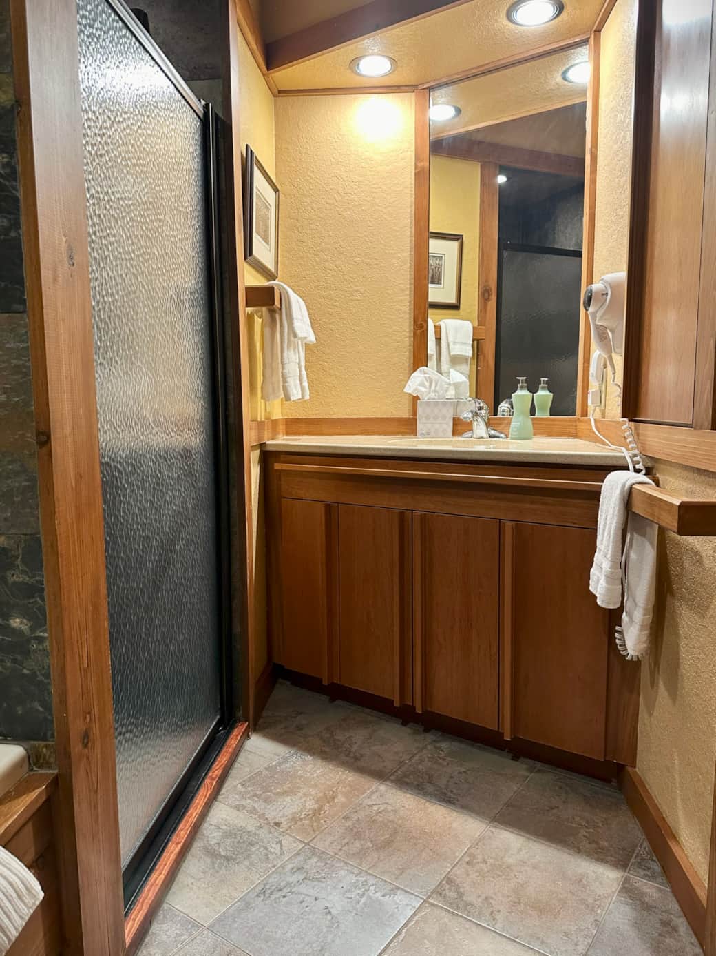 Bathroom sink and vanity