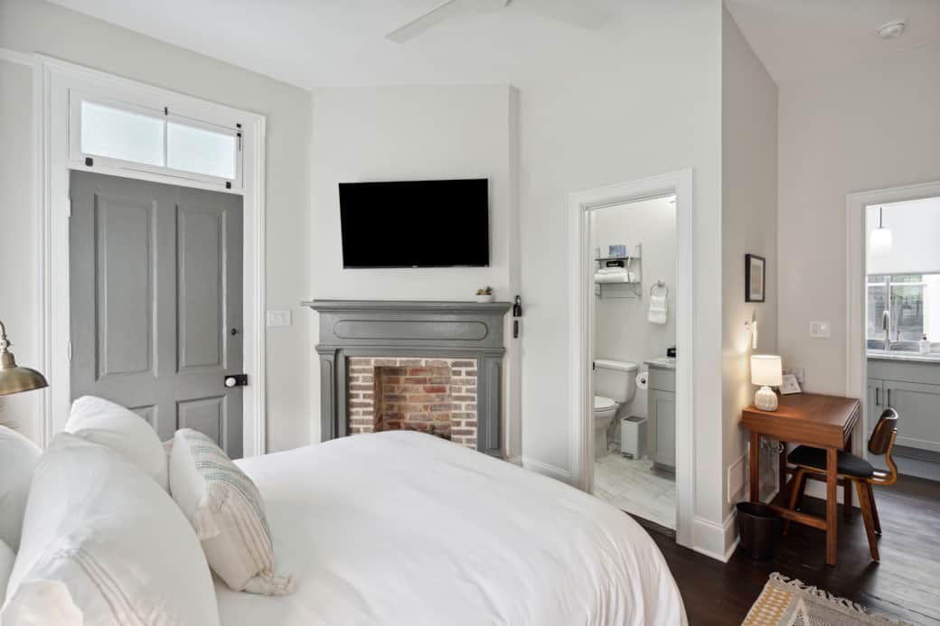 Bedroom Facing Kitchen