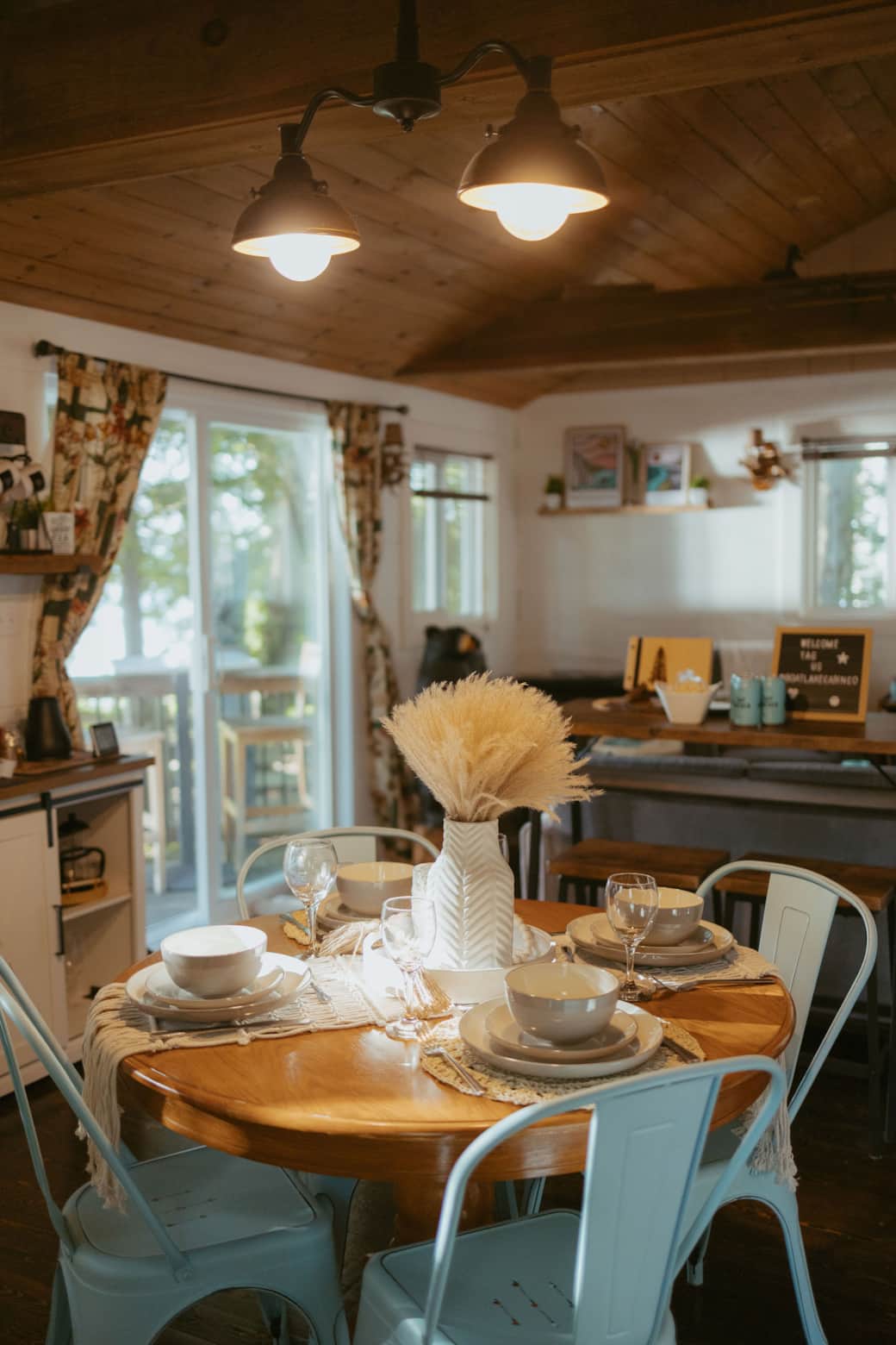 Around the table