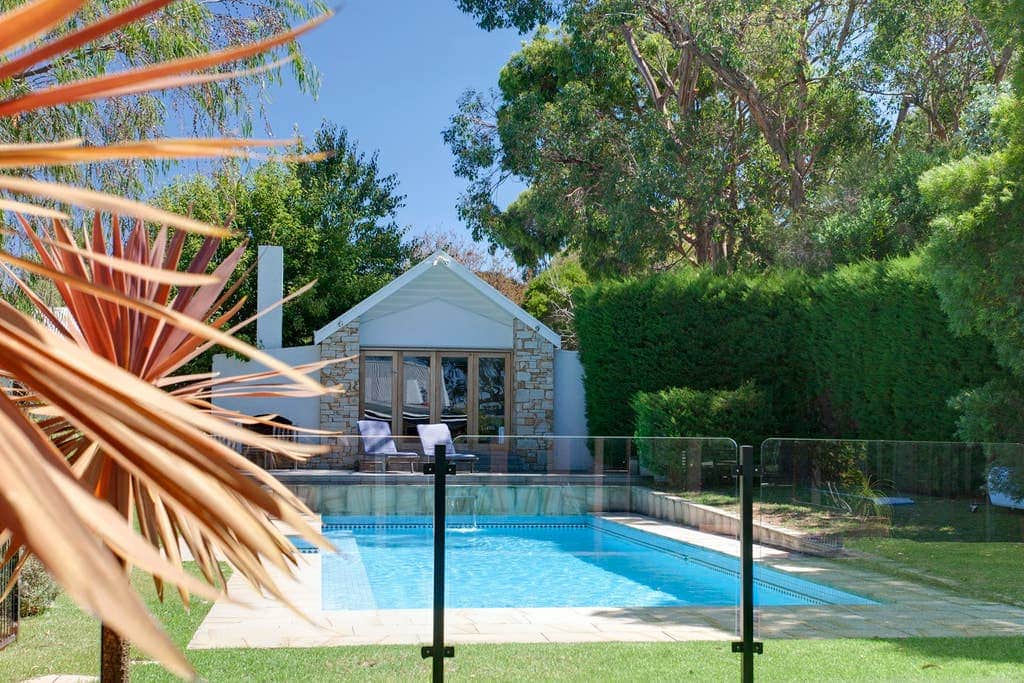The pool is a delight on warm summer days The pool is a delight on warm summer days