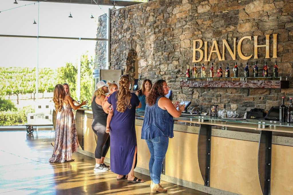 Bianchi Tasting Room on Property Bianchi Tasting Room on Property