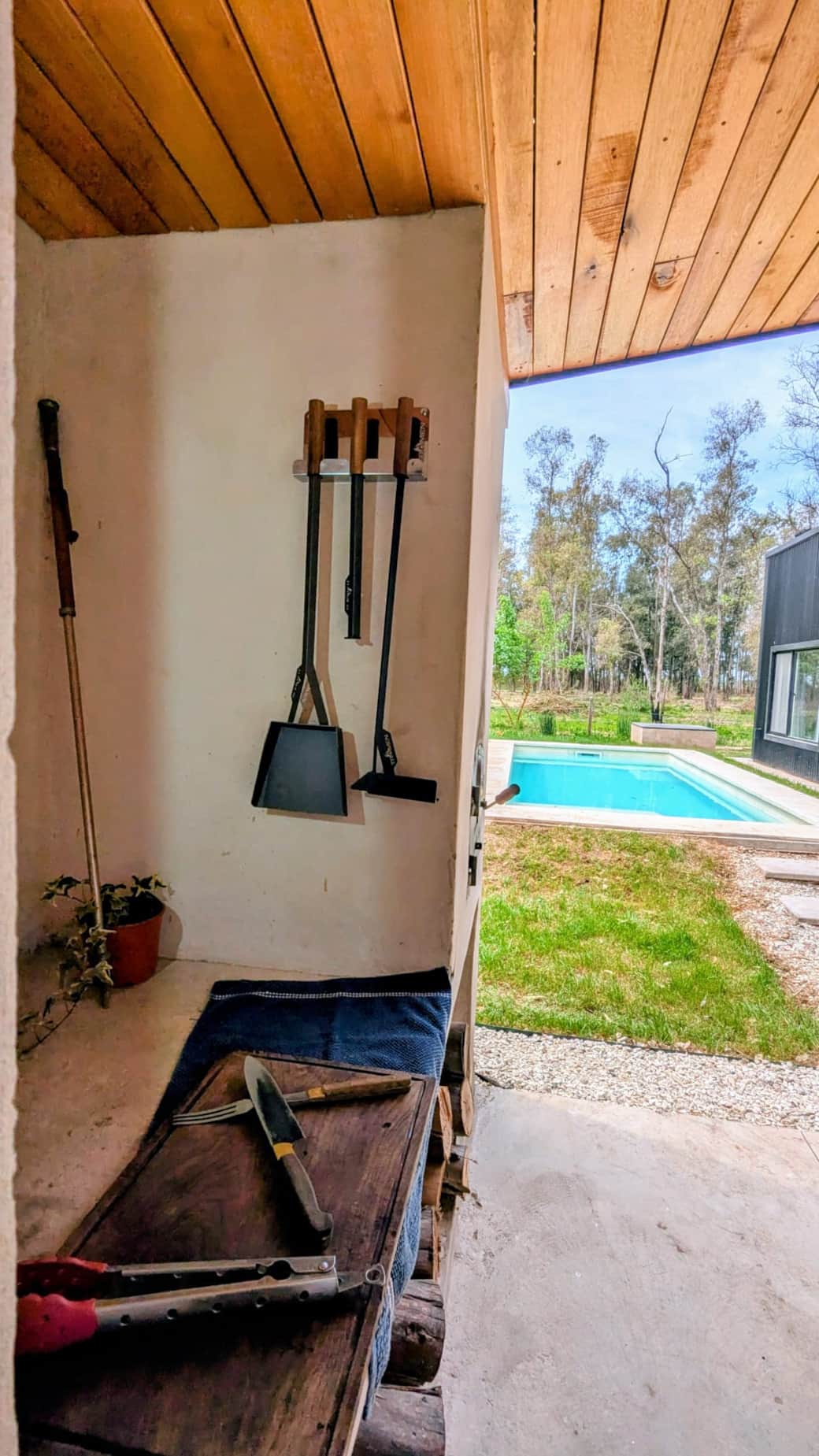 Parrilla equipada con set Tromen