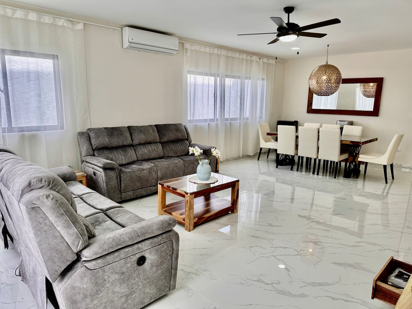 Modern Villa 3 bedrooms private pool beach nearby photo 4