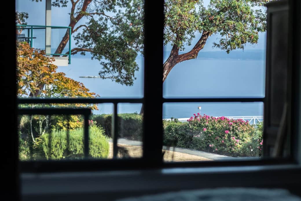 The view from the master bedroom!