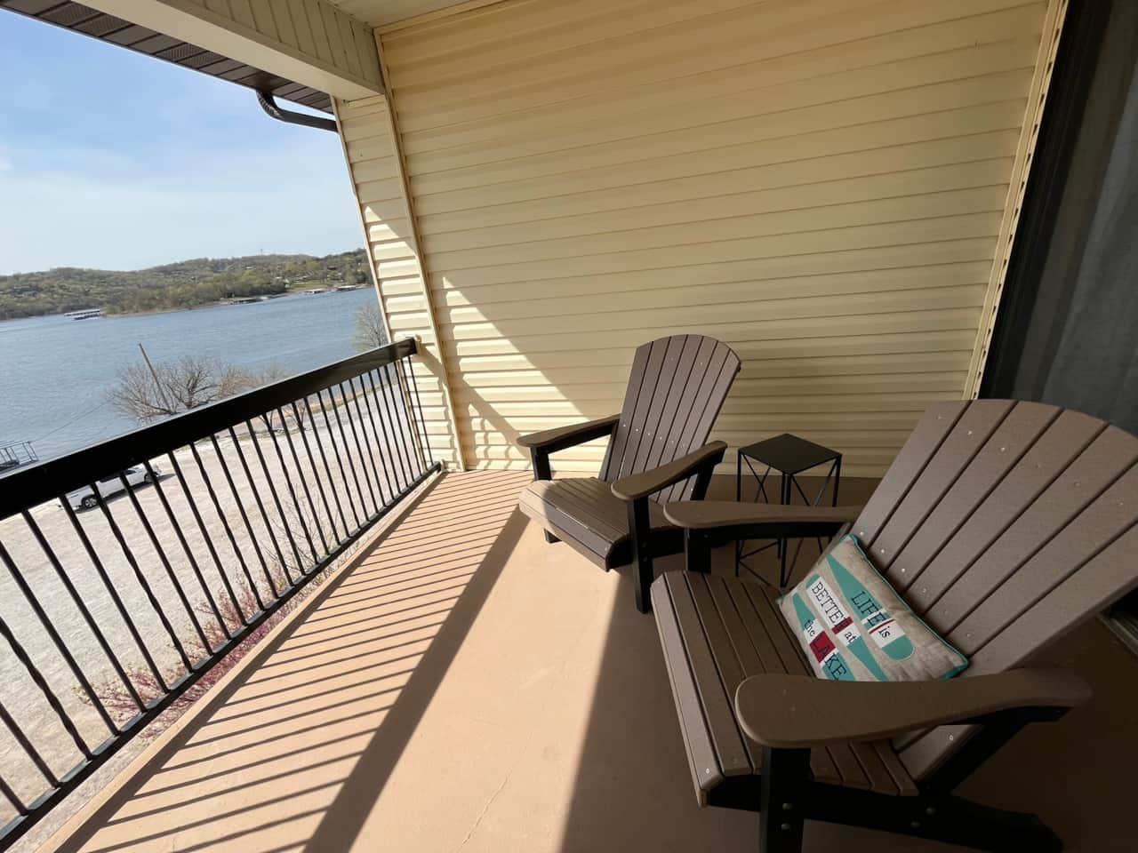 deck off the master bedroom