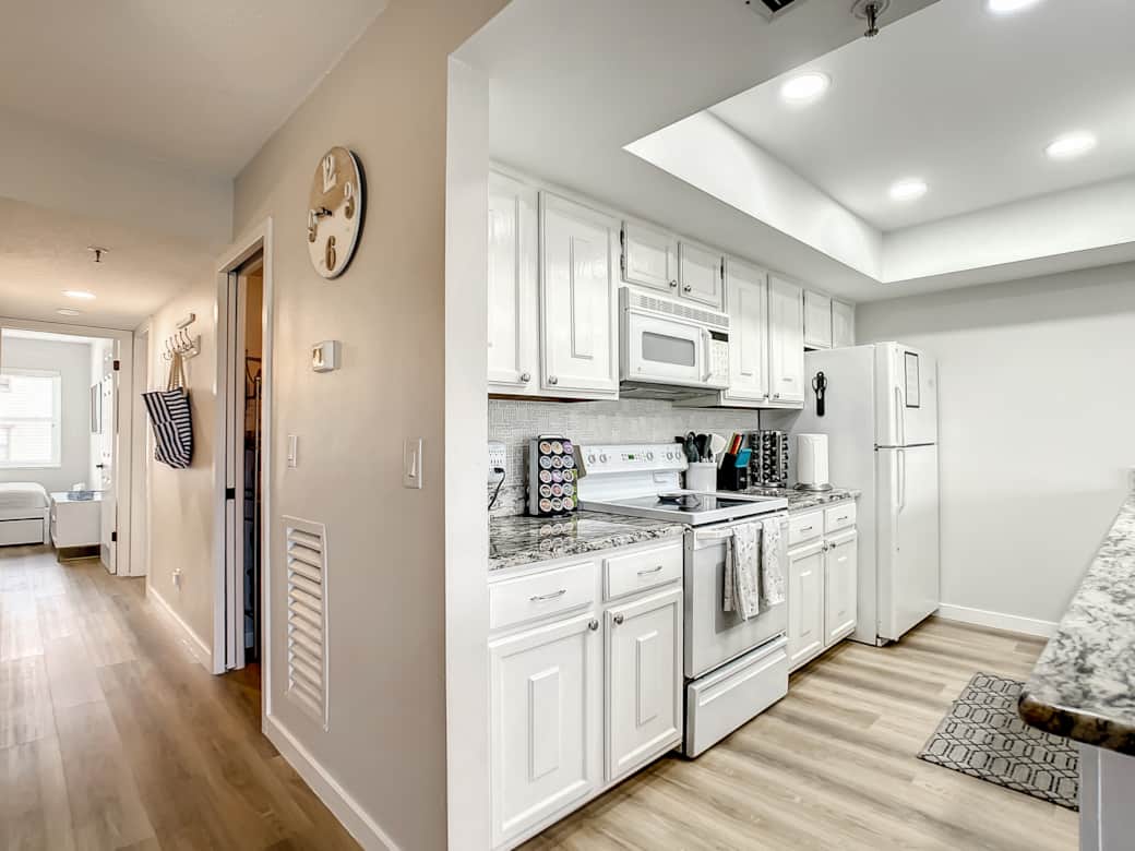 Full kitchen stocked with essentialsGulf Coast 107 in Indian Shores, Florida 