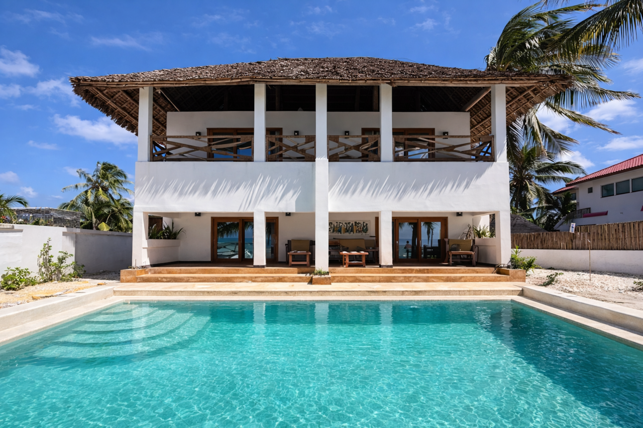 Beach Villa front view