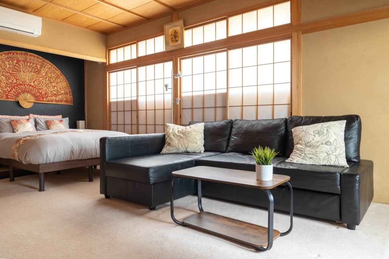 Relax in style with thoughtful design that bridges modern and traditional elements