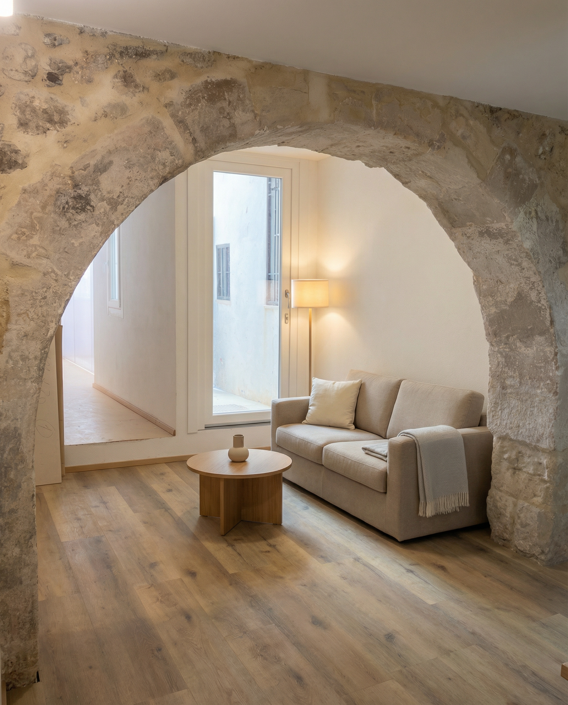 Bright living room in Casa Mille e Una Stella