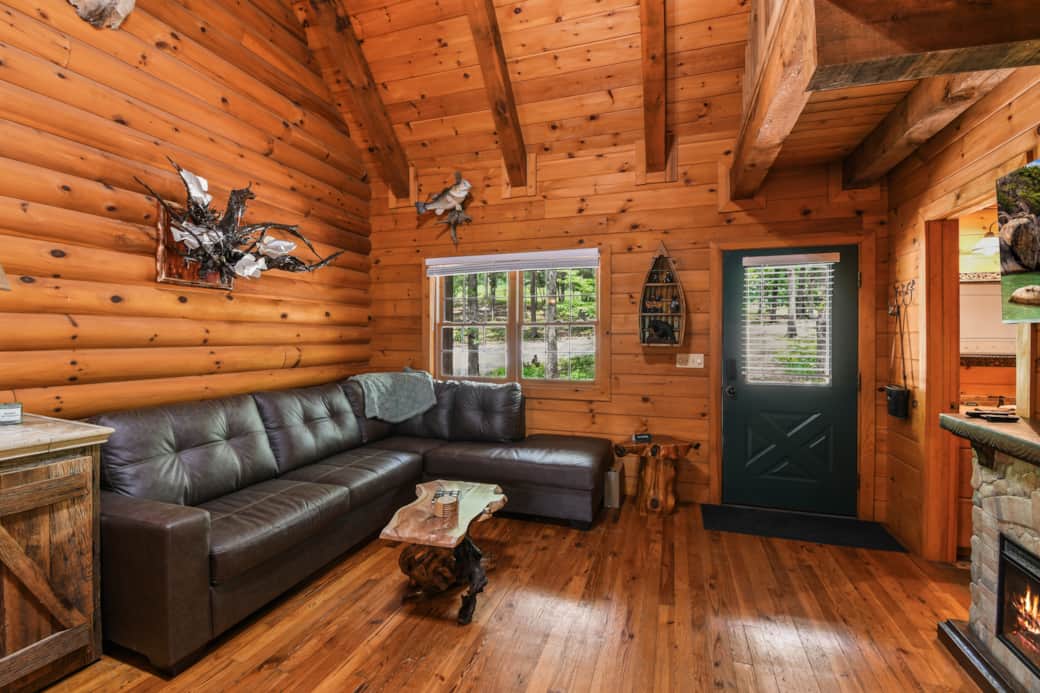 Beautiful views, even from inside!