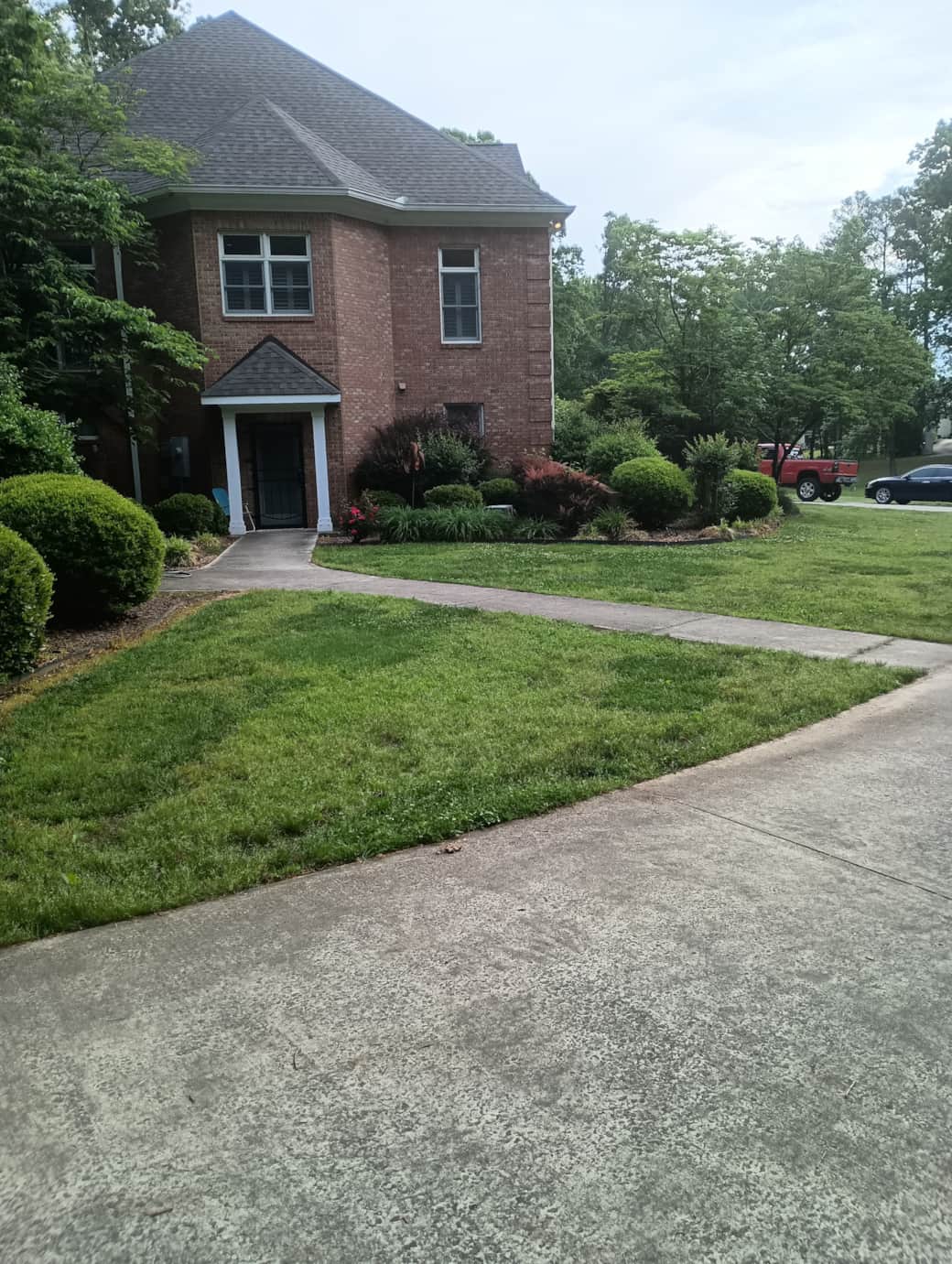 Lower Unit entrance from parking area