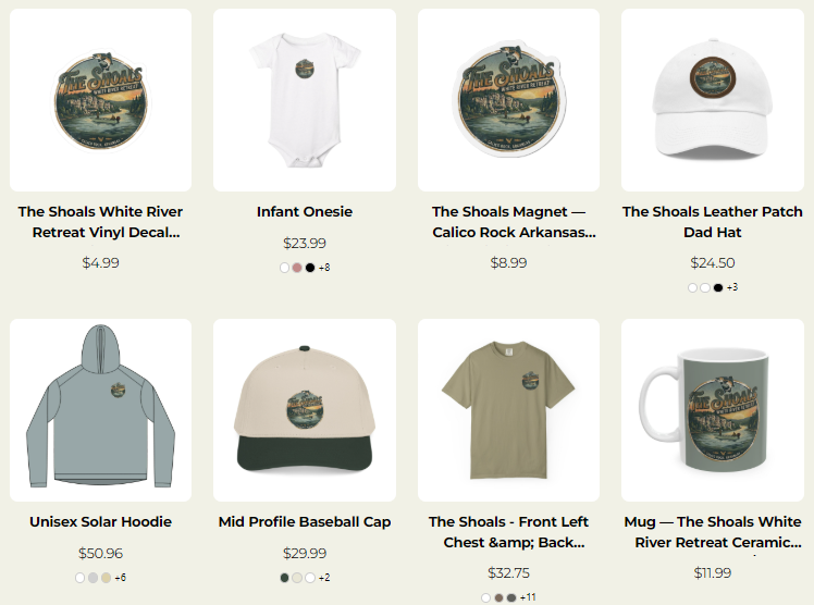 THE SHOALS MERCH