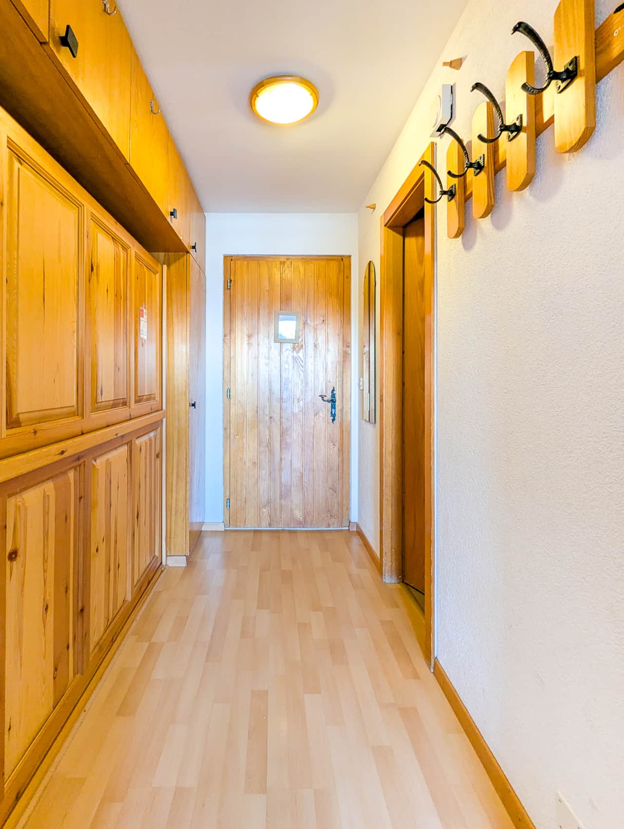 Entrance and Murphy bed