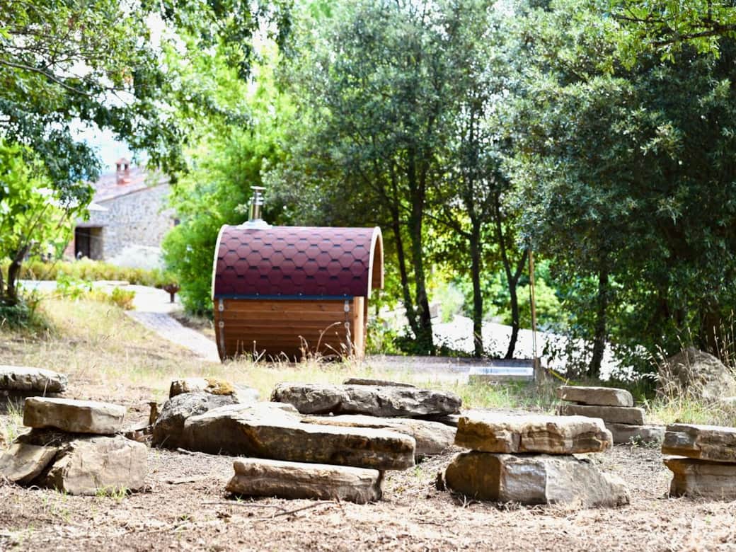 Sauna im Eichenwäldchen