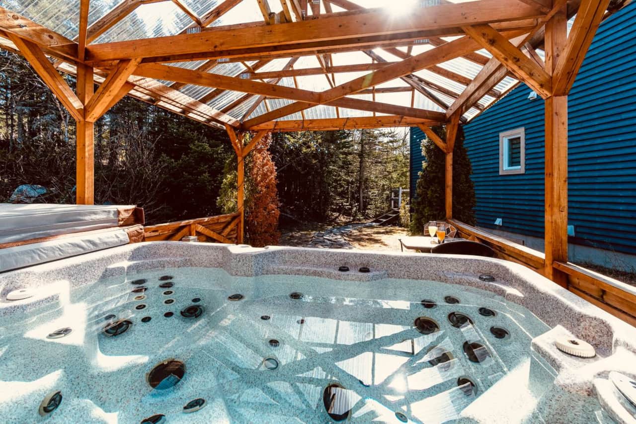Spa couvert privé 