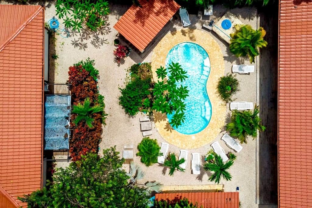 Arial view of Mar Y Posa property