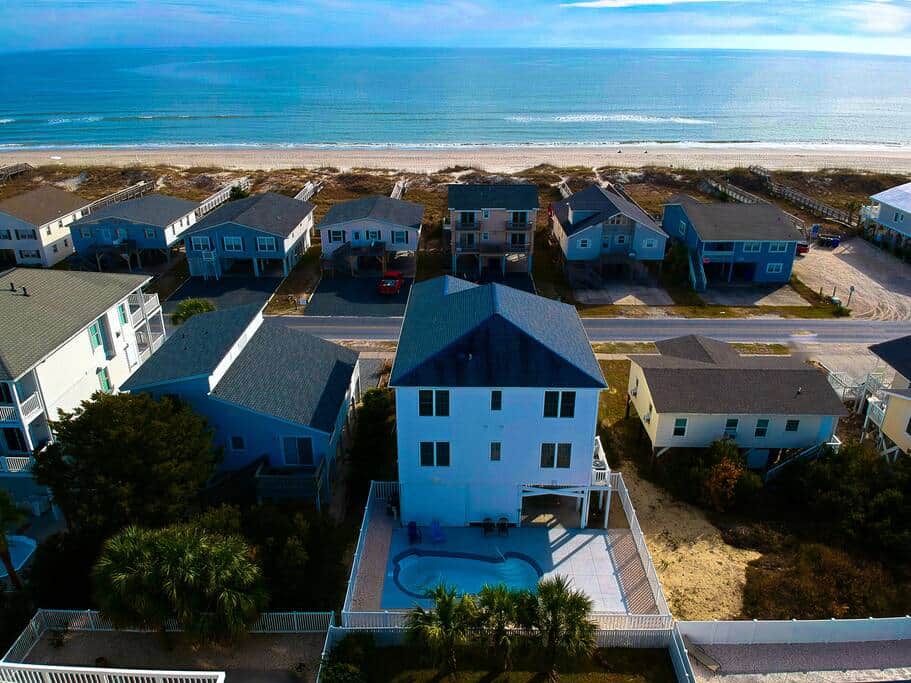 Bird's eye view.