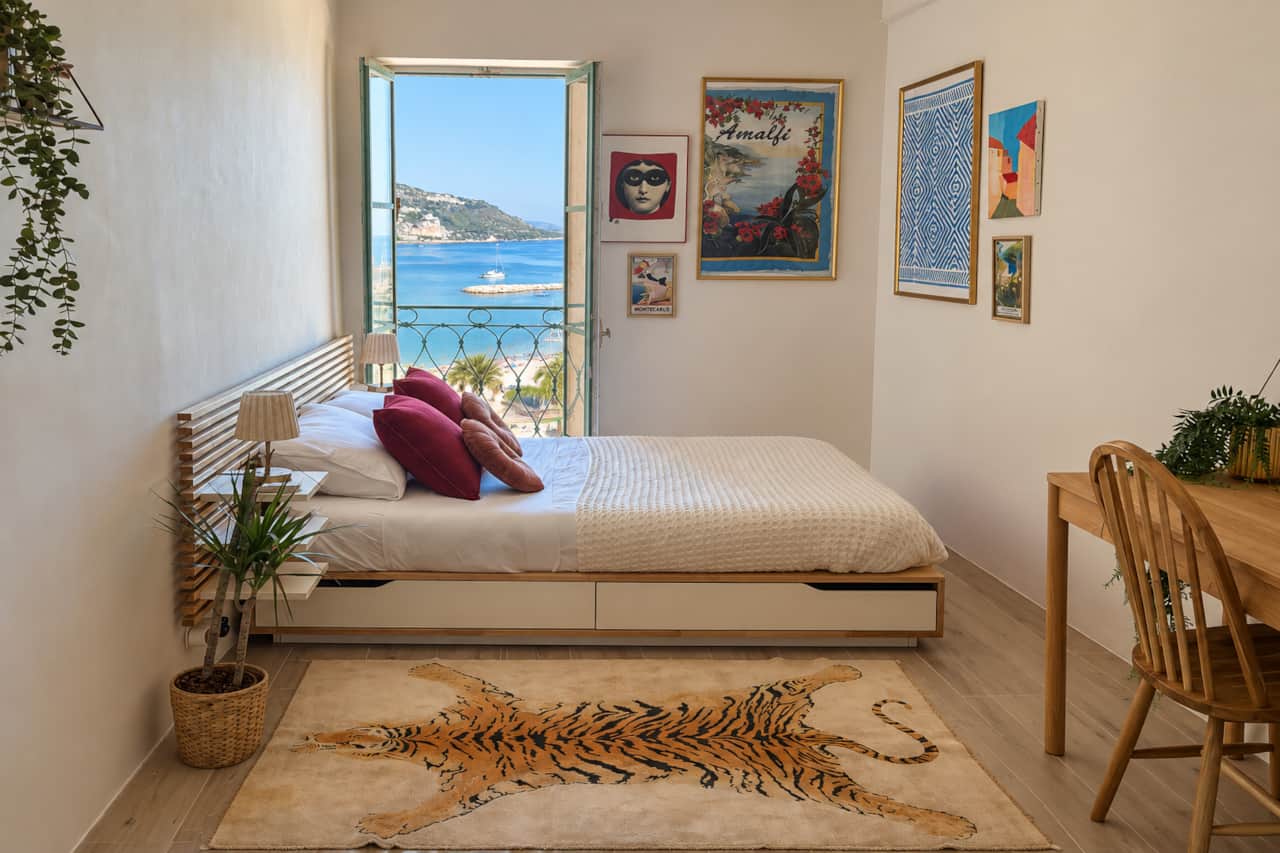 Main Bedroom with Mediterranean View