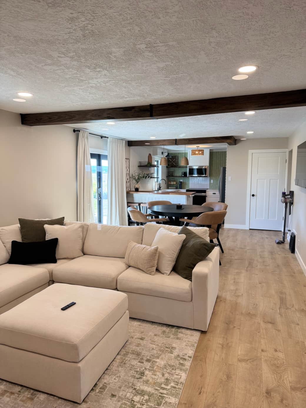 Large comfy sectional Large comfy sectional