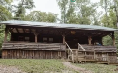Front of Lodge