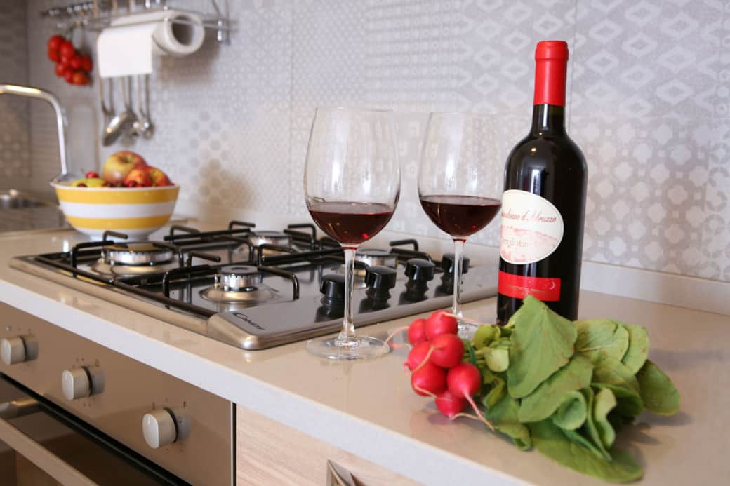 Cucina appartamento vacanze Mare and More Sirena San Benedetto del Tronto
