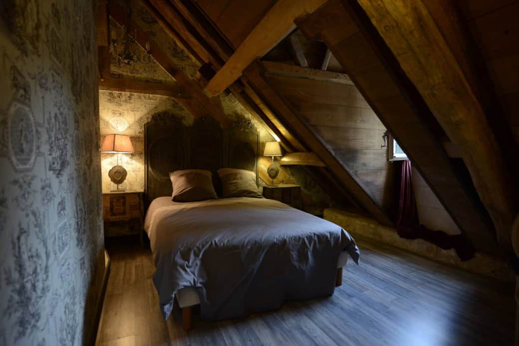 une chambre à l 'étage