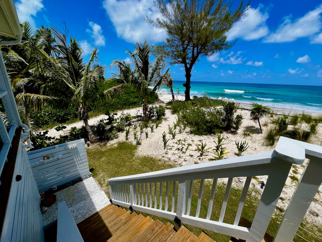 Pathway from your own private veranda directly to the beach!