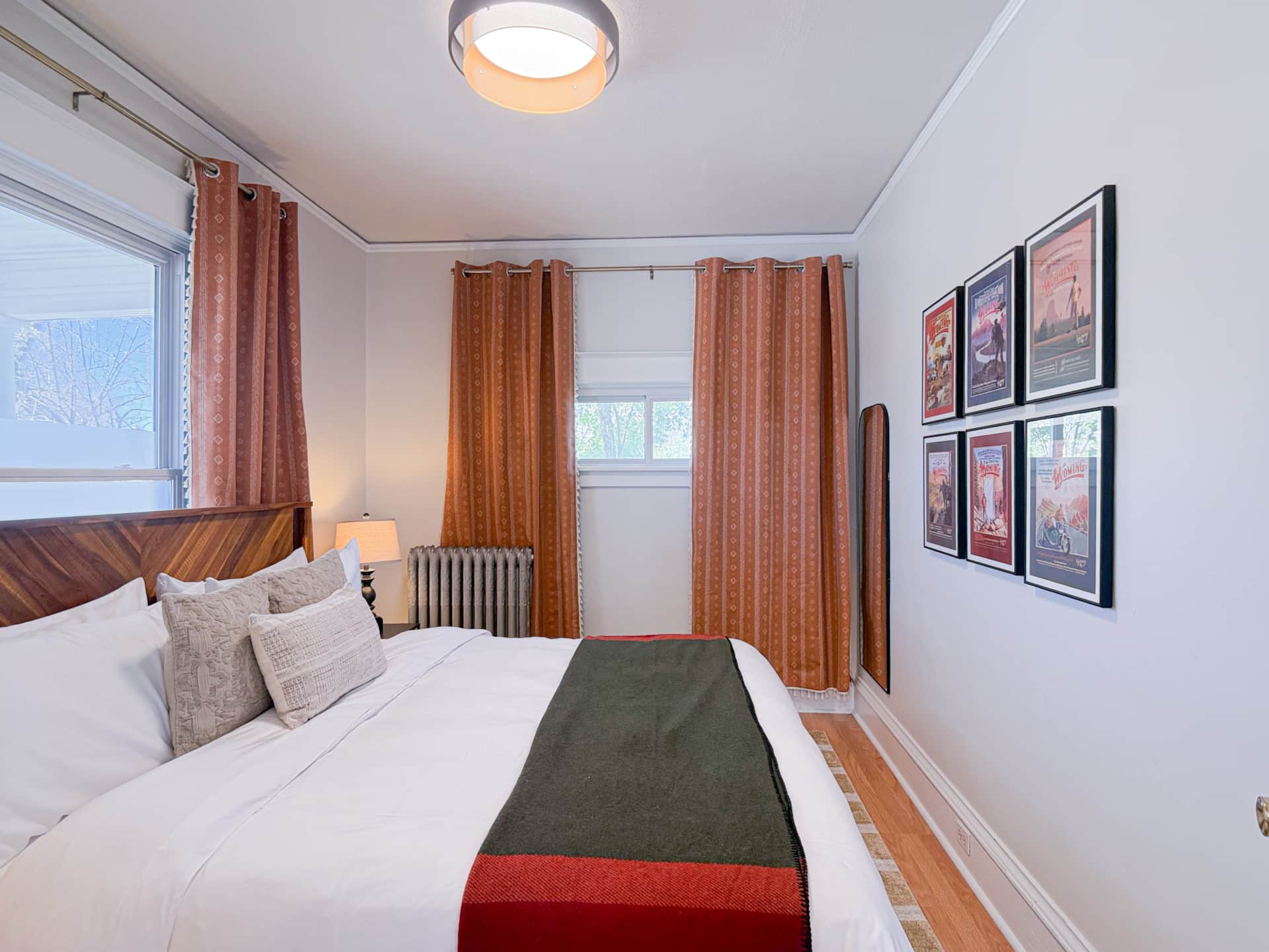 The Alderman bedroom detail