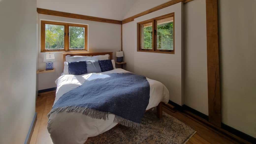 The double bedroom with ensuite