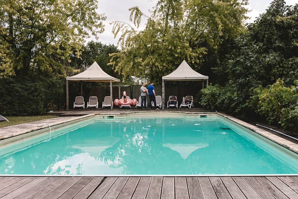 Heated pool