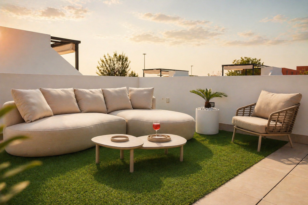 Lounge on solarium