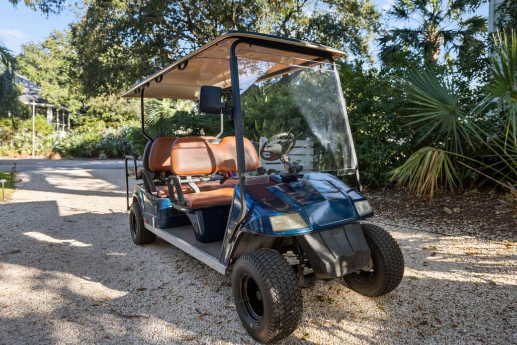 A complimentary six-passenger golf cart is included with each rental starting in April 2026! A complimentary six-passenger golf cart is included with each rental starting in April 2026!