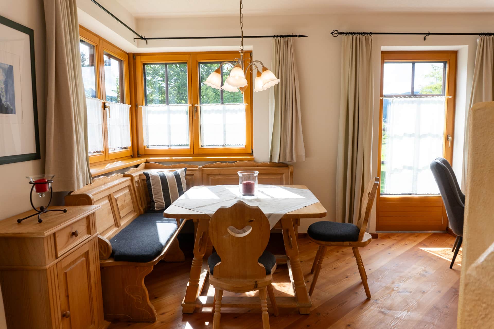Wohnbereich Apartment Schusternagele