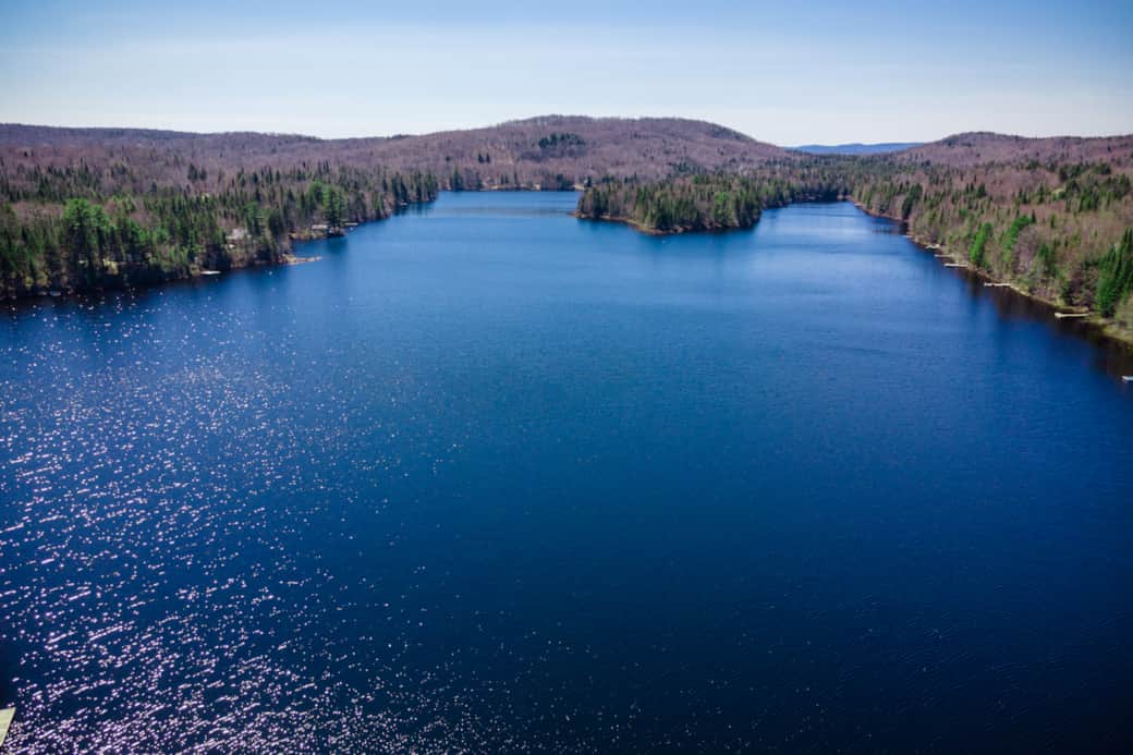 Vue sur le Lac Veillette
