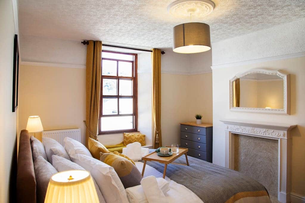 Master Bedroom with Luxurious And Comfy Super-King Bed