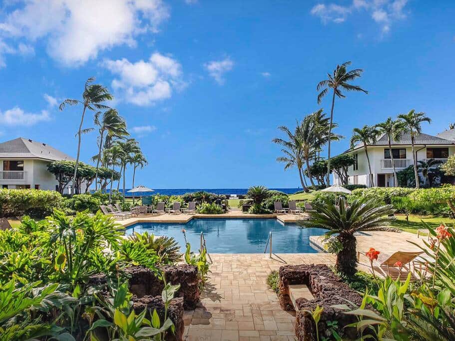 New! Poipu Beach,  Sweeping Ocean  and Pool Views w/ AC — Koloa — vacation rental