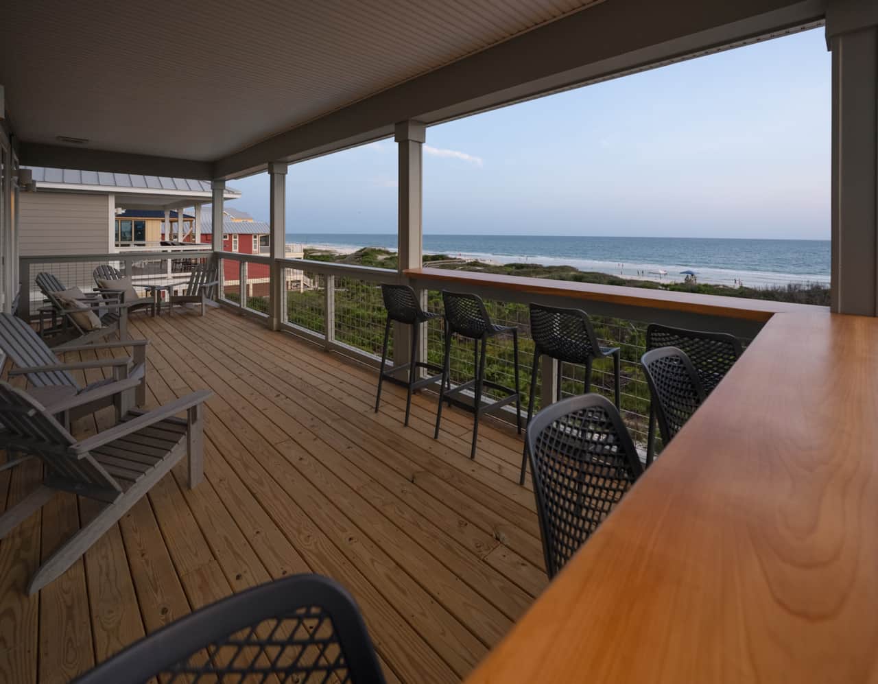 Gorgeous view from the deck of Good Fortune