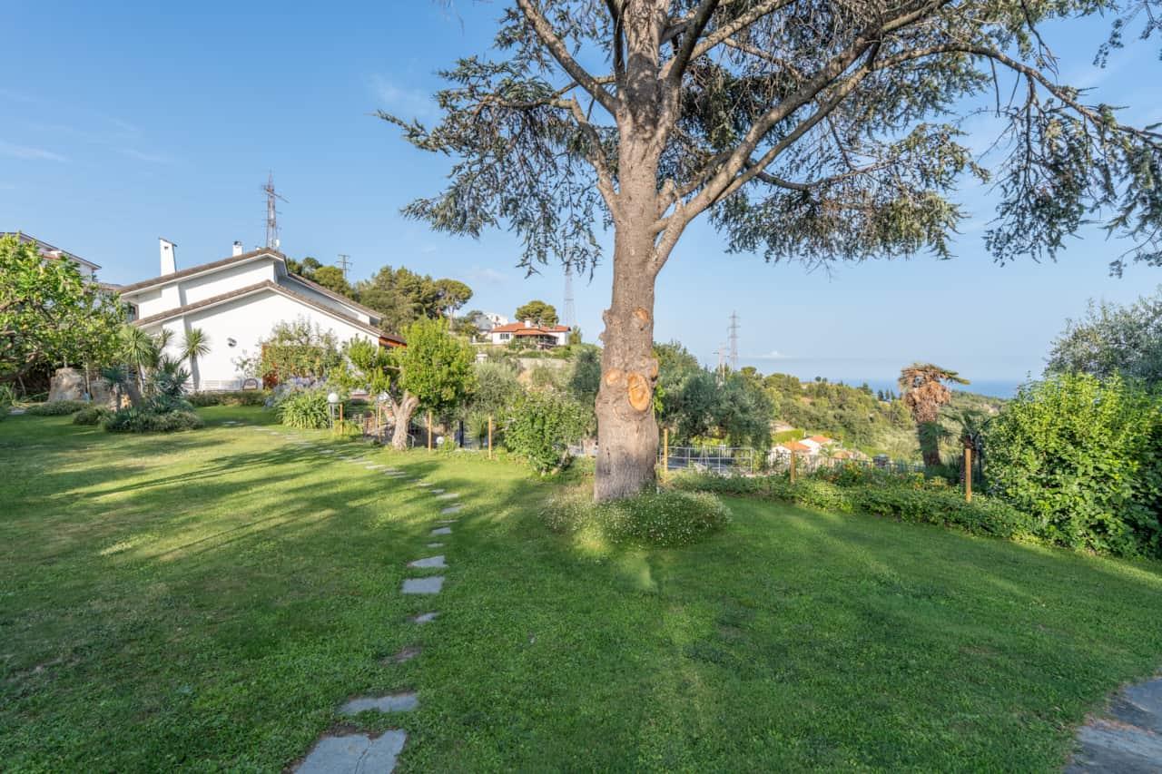 L'ampio giardino
