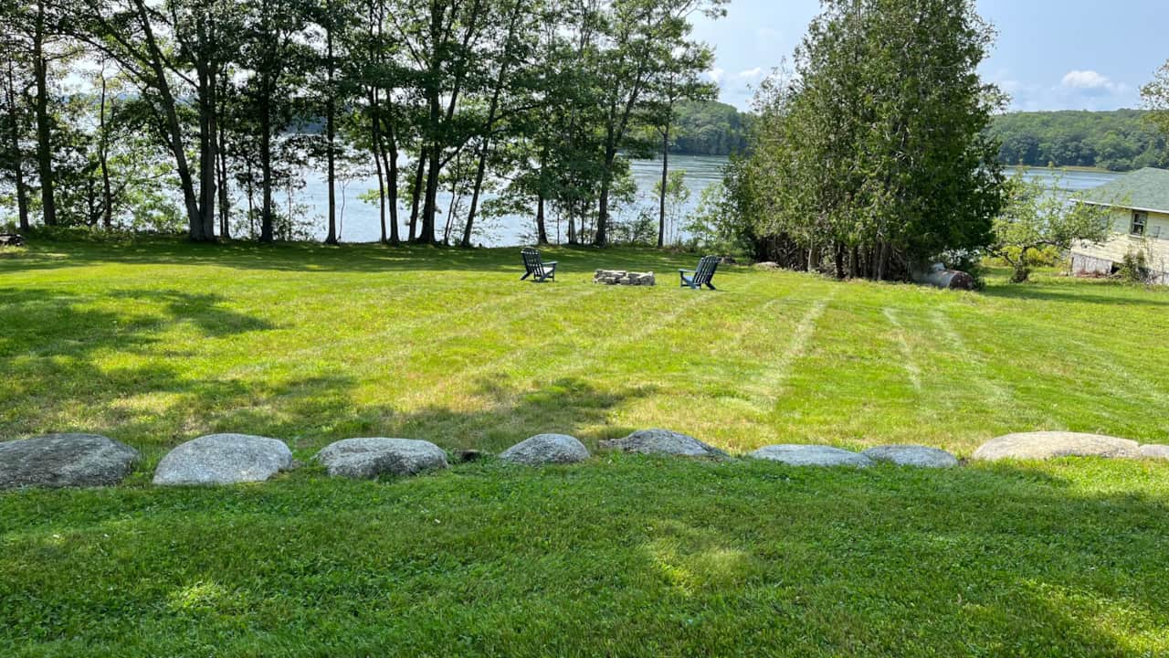 Camp Bagaduce_Looking from house to shoreline