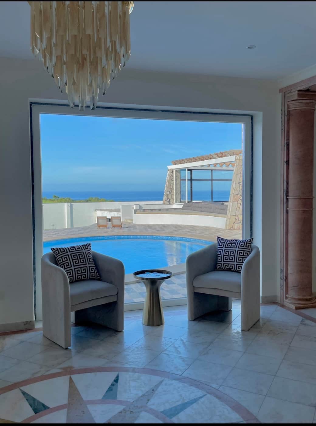 Living room view