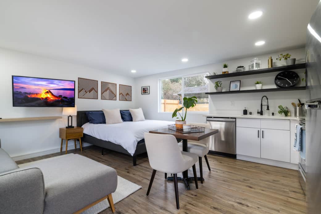 living/bedroom space