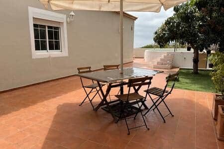 Terraza trasera