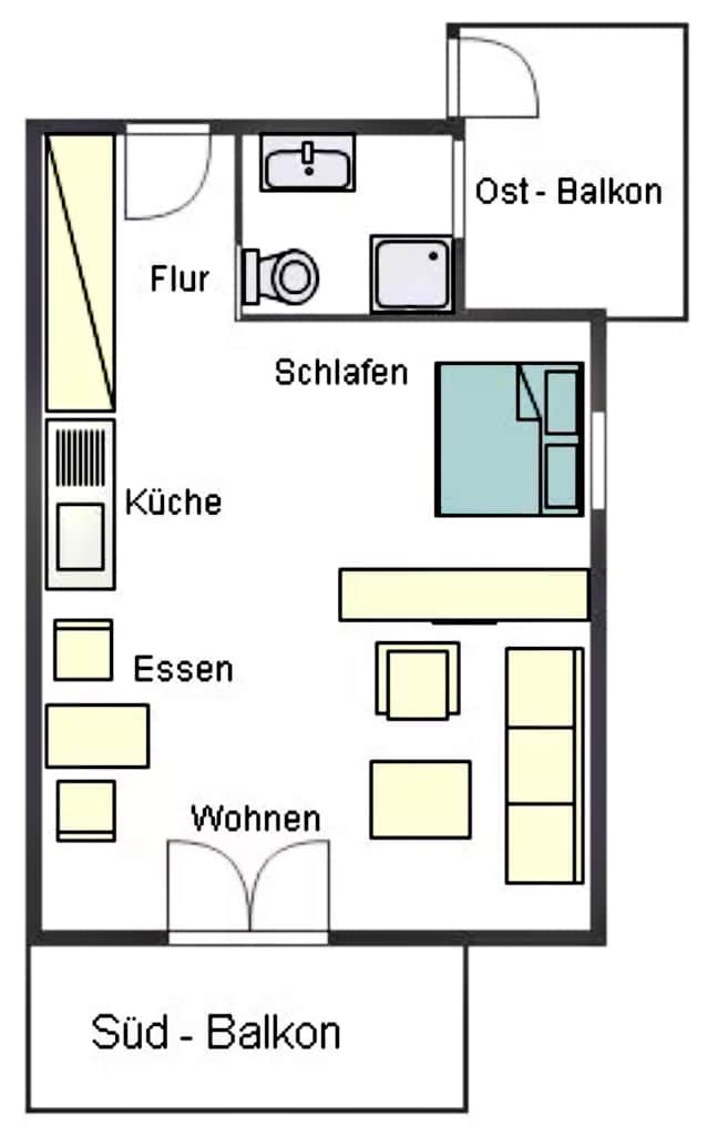 Wohnung 7 - Grundriss