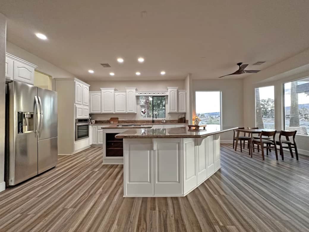 Kitchen prior to Bar Stools